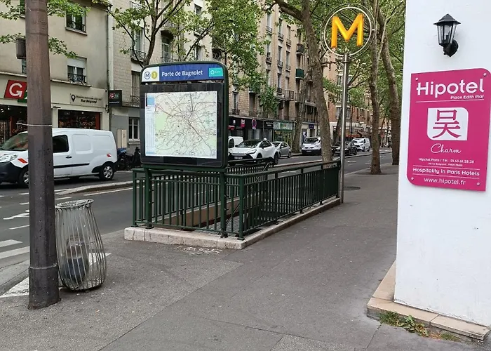 Hipotel Paris Belgrand Mairie du 20ème